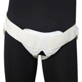 Férula Tipo Sombrilla Blanca Con Velcro SuperConfort,Faja Inguinal Ligera Superconfort